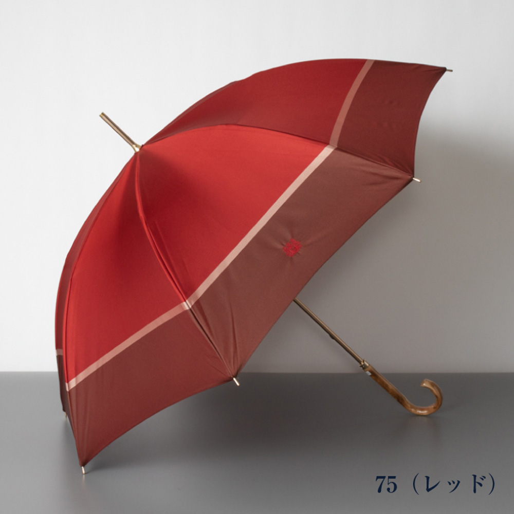 雨傘Aquascutum （アクアスキュータム）長傘（レッド）