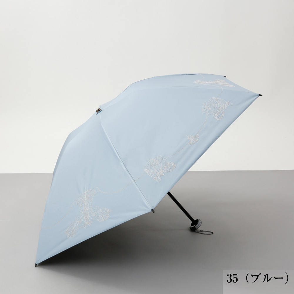 晴雨兼用パラソル（ミニ傘）ブルー