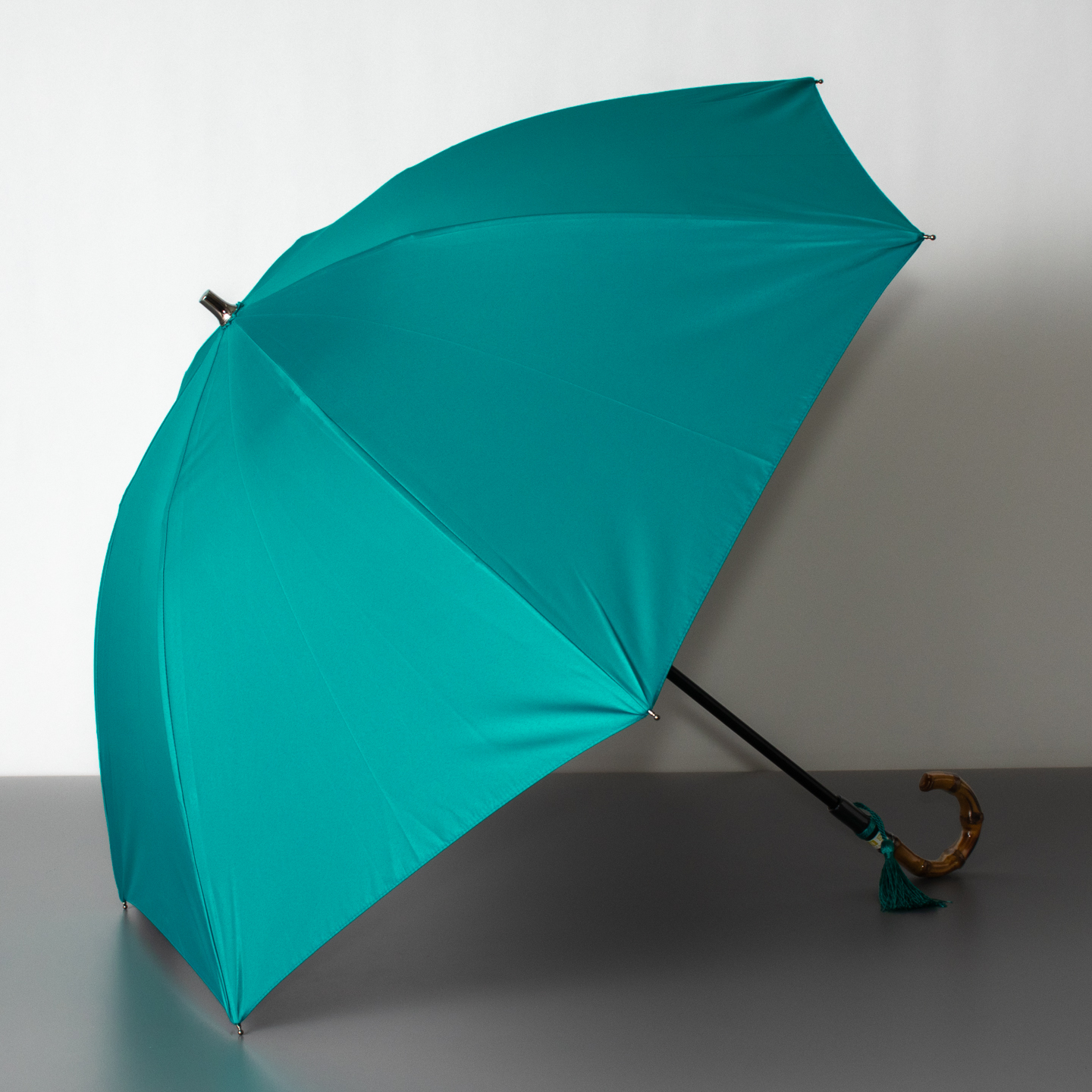 晴雨兼用パラソル（ショート傘）　ブルー