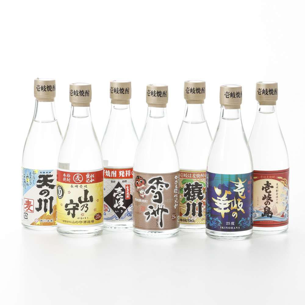 壱岐　焼酎セット Amazon.co.jp: 壱岐の華 麦焼酎 侘美寂美 飲み比べセット