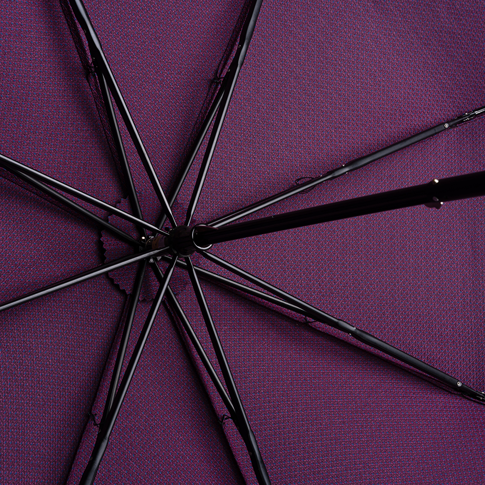 折傘　軽量トップレス　ニューピンドット　ブラック