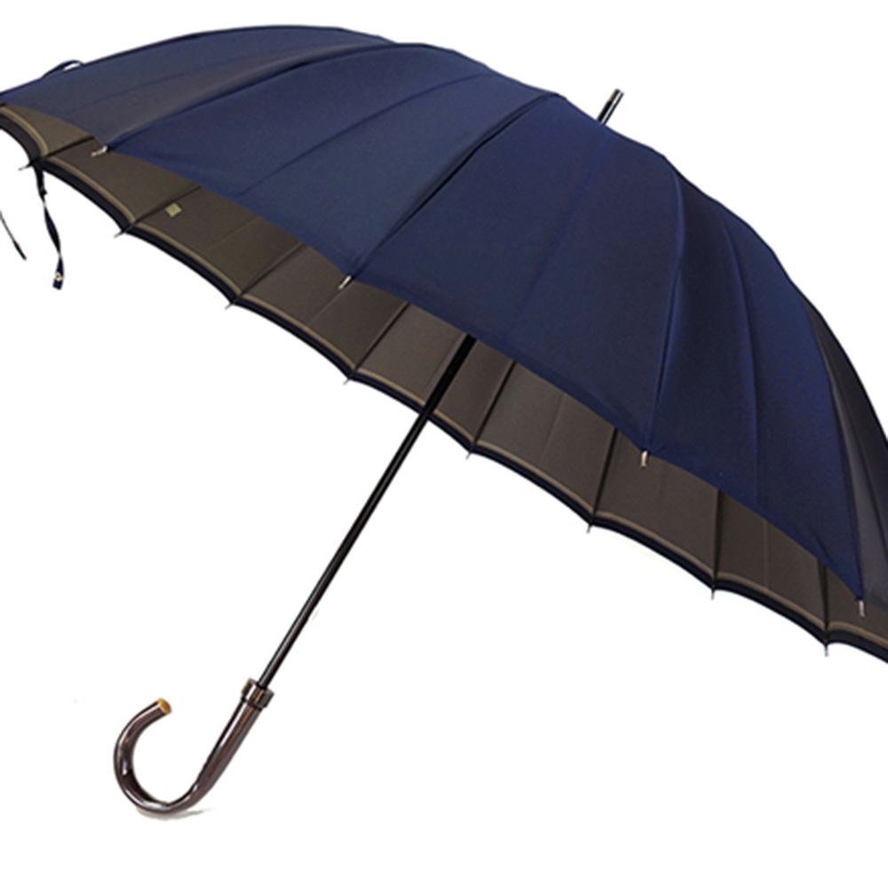 甲州織 紳士用 裏縞 65×16 長傘 傘もよう | よろずを継ぐもの｜継ぐ