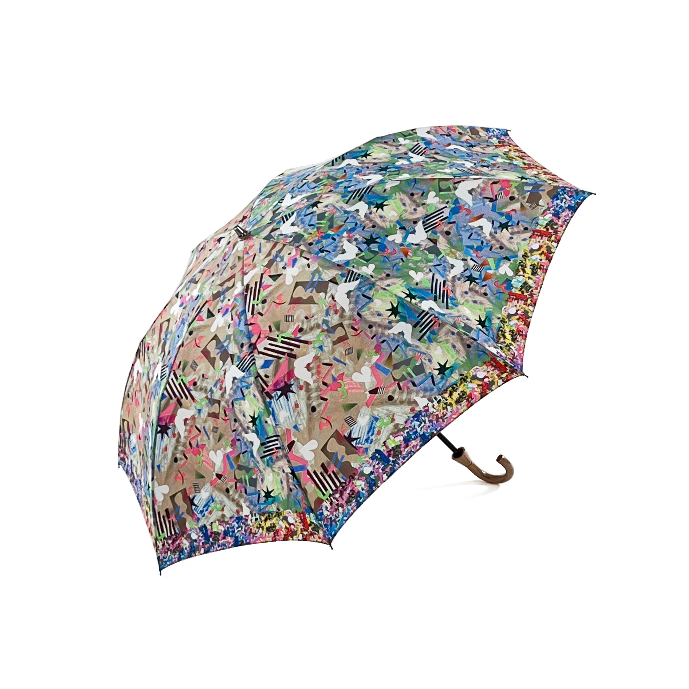 雨晴兼用折り畳み傘　思い出の行方