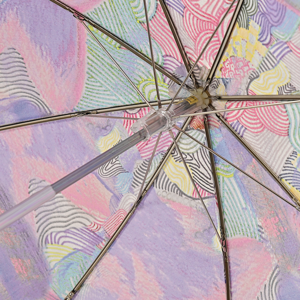 晴雨兼用折りたたみ傘　雲の図鑑