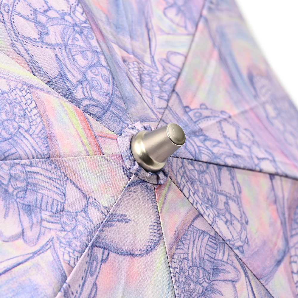 晴雨兼用折り畳み傘 発明家のスケッチブック 傘もよう | よろずを継ぐ