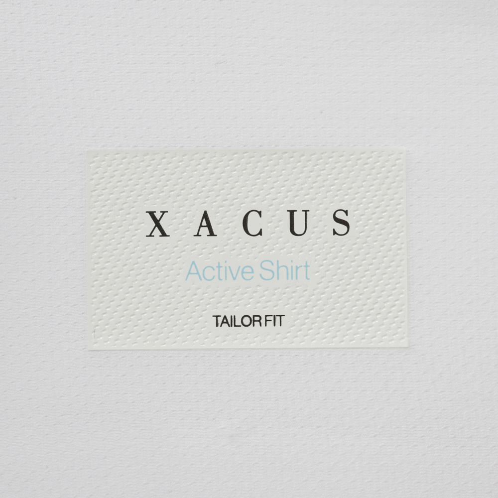 XACUS　TAILORフィット　ARBINI社　コットンストレッチシャツ