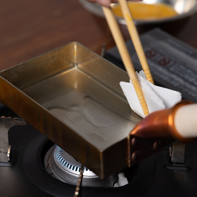 銅製 玉子焼鍋12長 くらしのこみち | よろずを継ぐもの｜継ぐべきもの