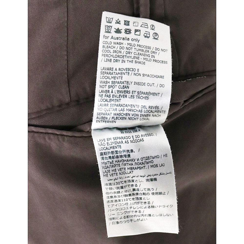 INCOTEX SLIMFIT ガーメントダイ ストレッチコットン ロイヤル