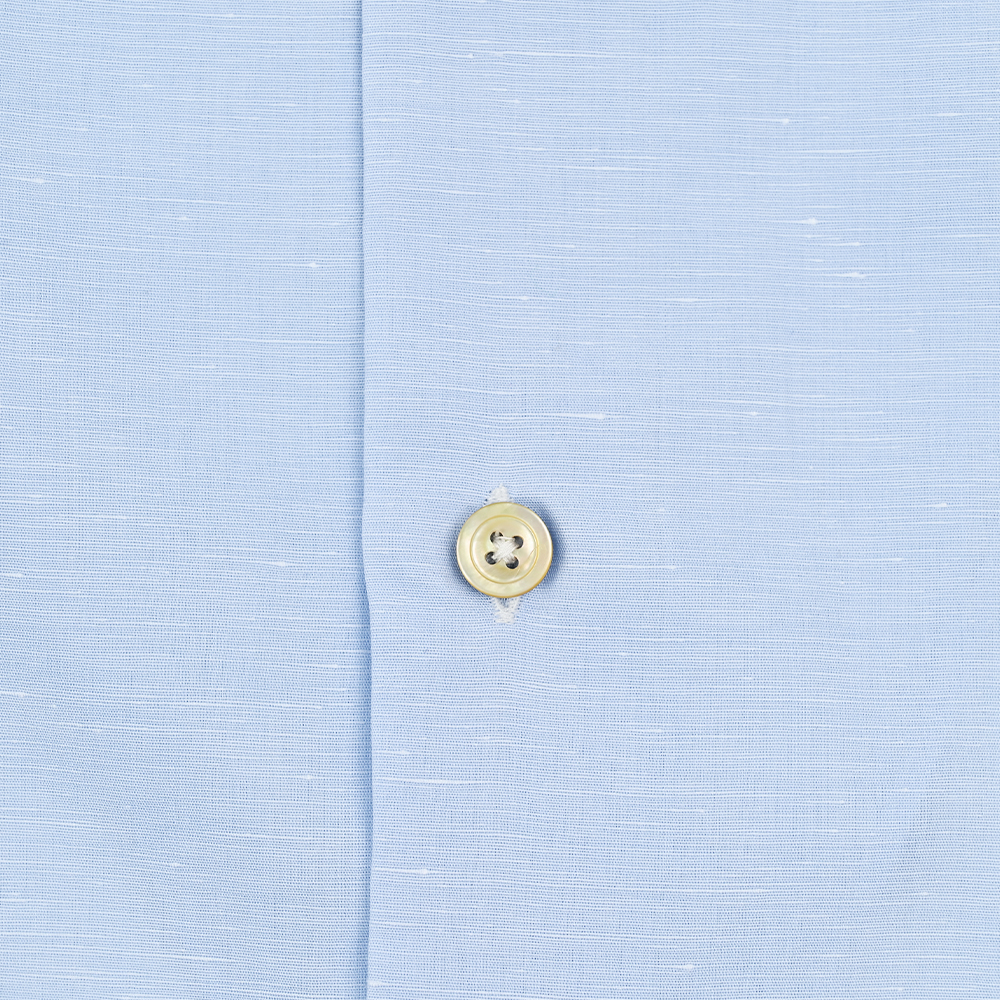 ダブルフロント コットンリネンシャツ Traditional Standard | よろず