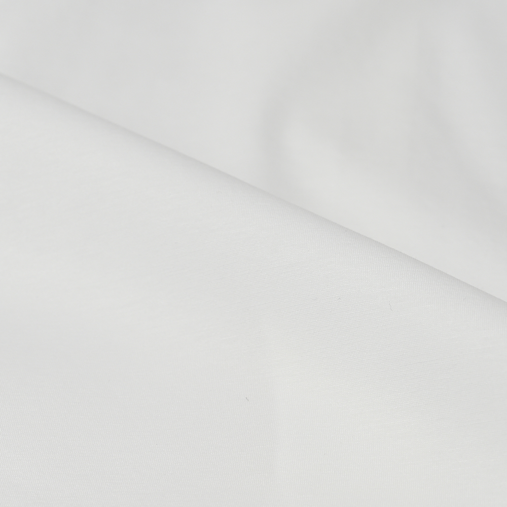 ハイゲージジャージホリゾンタルカラーシャツ（SlimFit） ホワイト