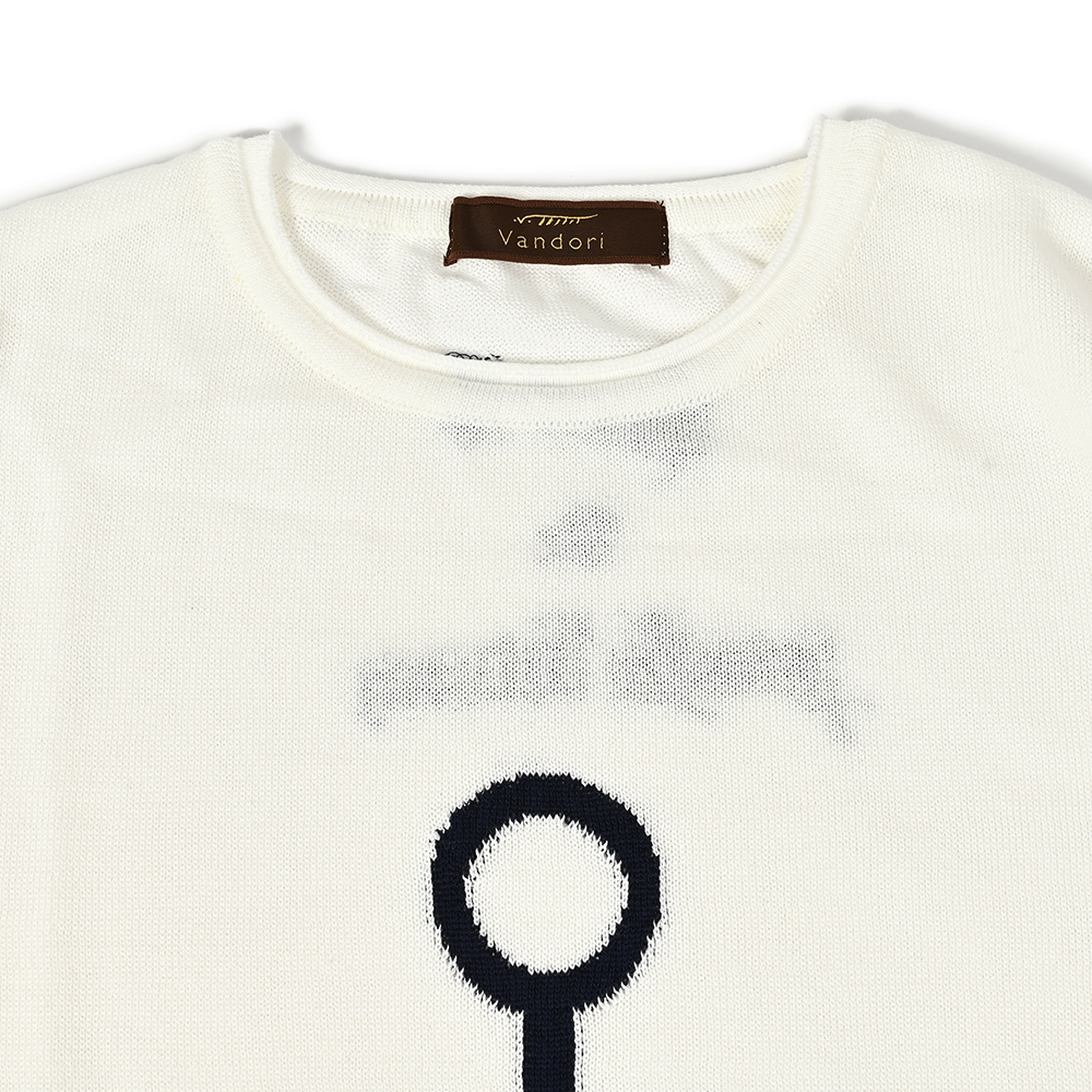 ARGUE - argue ドライ コットン ワイド Tシャツ ロンT ホワイト