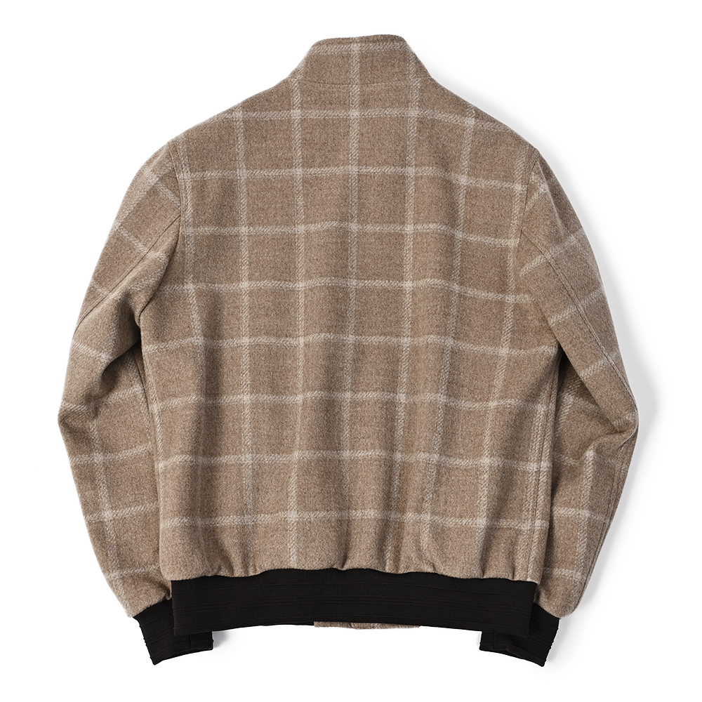 ペコラ・ネラ ハリントンジャケット トープチェック Traditional