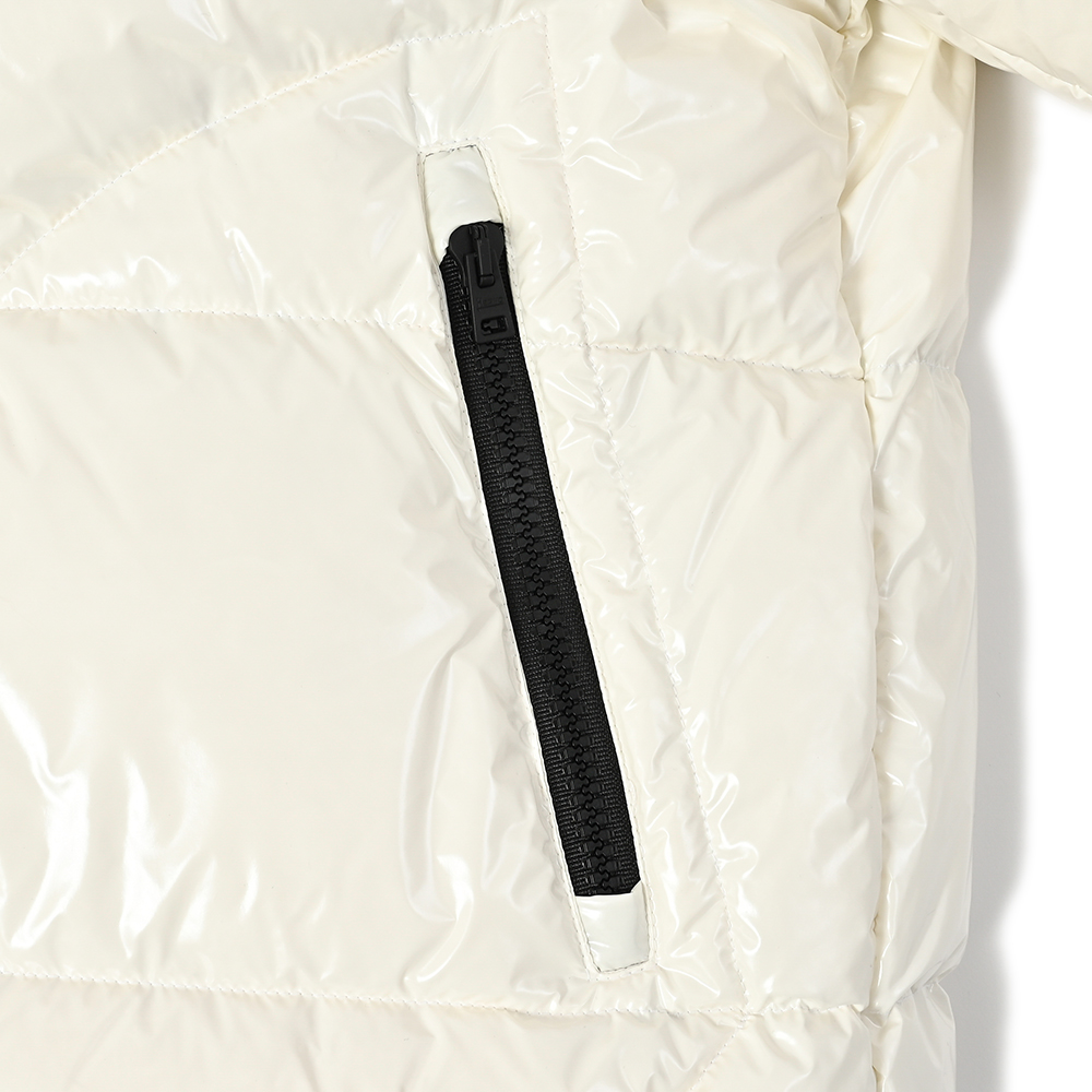 グロス ショートダウンジャケット ホワイト Traditional Standard