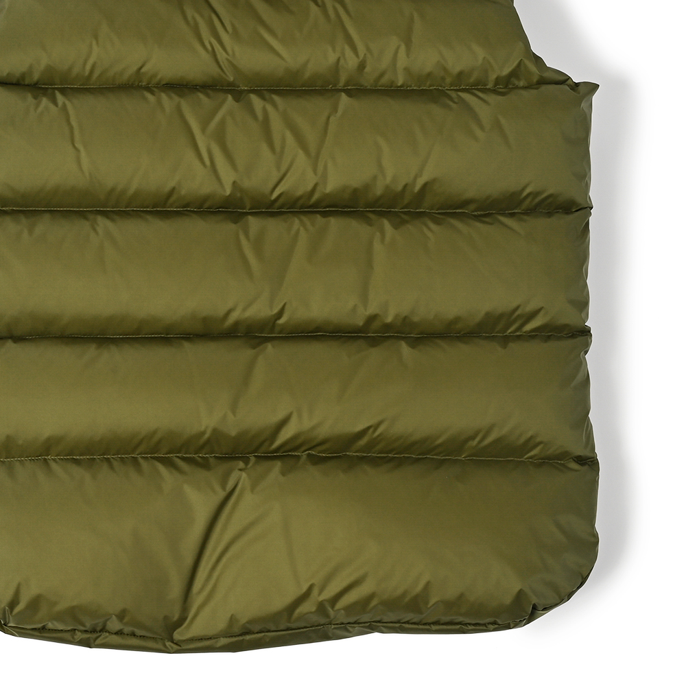 POSEIDONE ダウンベスト カーキ Traditional Standard | よろずを継ぐ