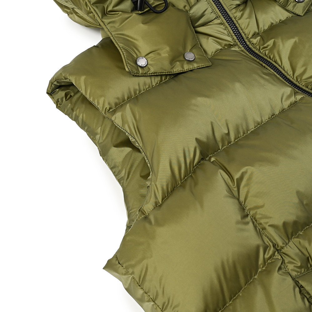 POSEIDONE ダウンベスト カーキ Traditional Standard | よろずを継ぐ