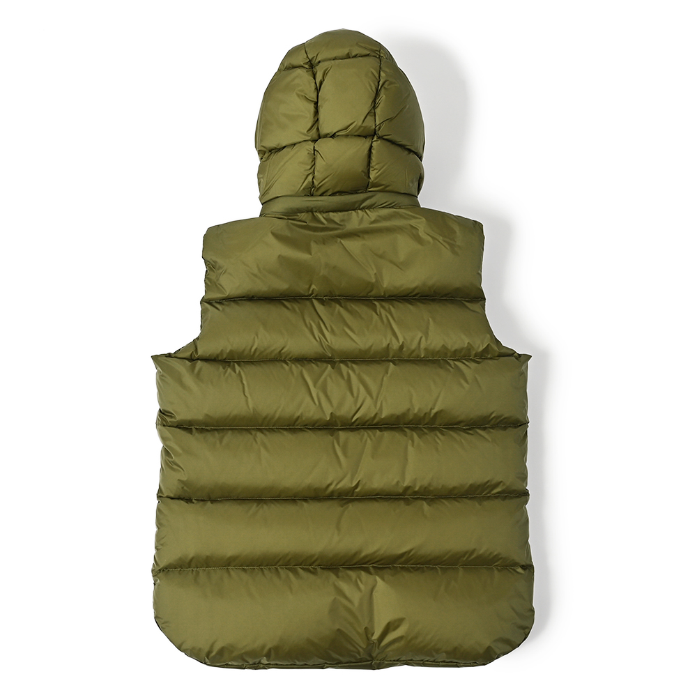 POSEIDONE ダウンベスト カーキ Traditional Standard | よろずを継ぐ