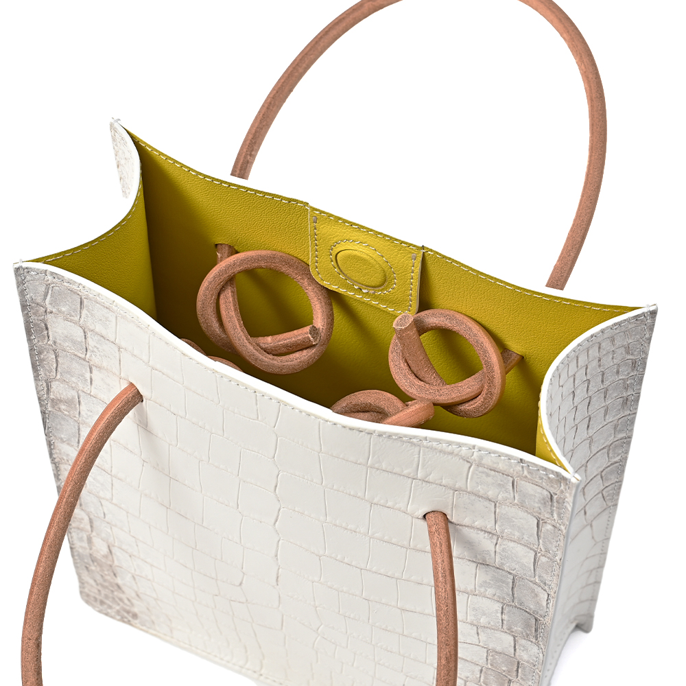 LIBERO ミニバッグ クロコダイル ヒマラヤ Traditional Standard