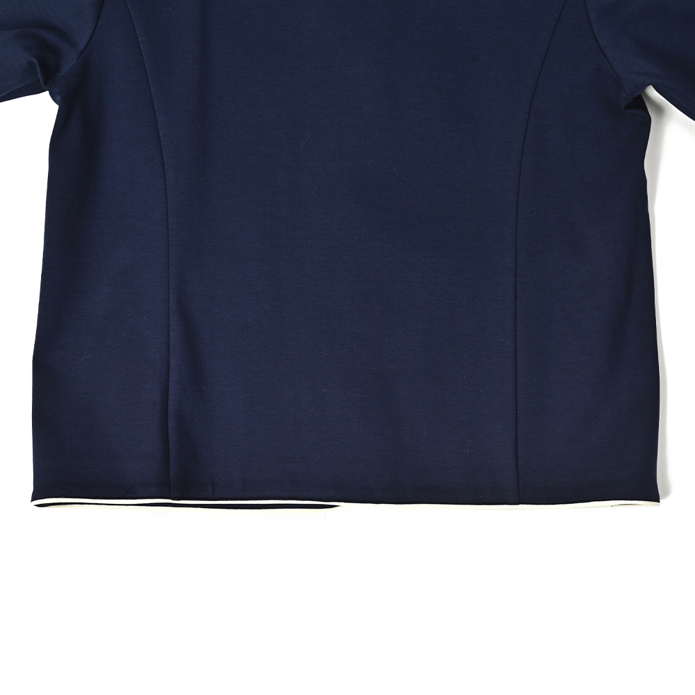 ノーカラージャケット ネイビー Traditional Standard | よろずを継ぐ