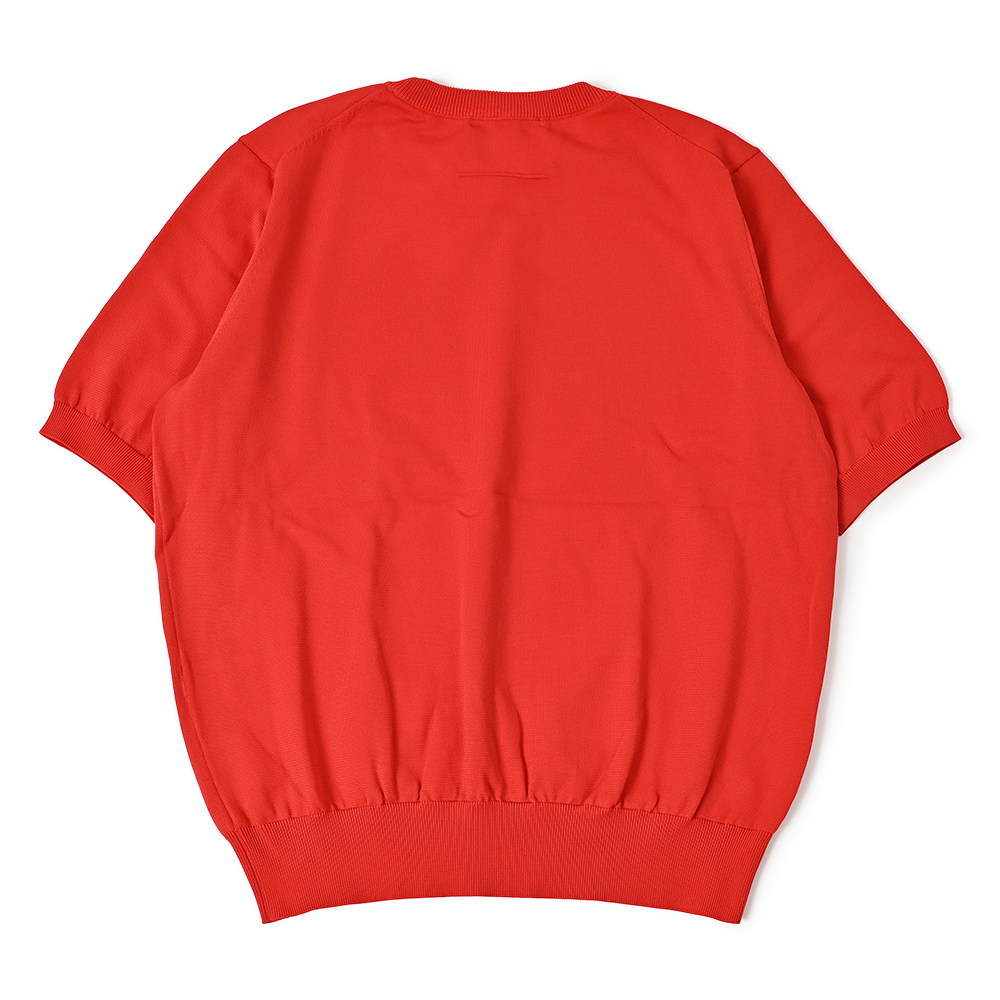 【即購入OK】STONE  クルーネックロンT サイズS レッド 即購入OK】STONE クルーネックロンT サイズS レッド 半袖クルーネック