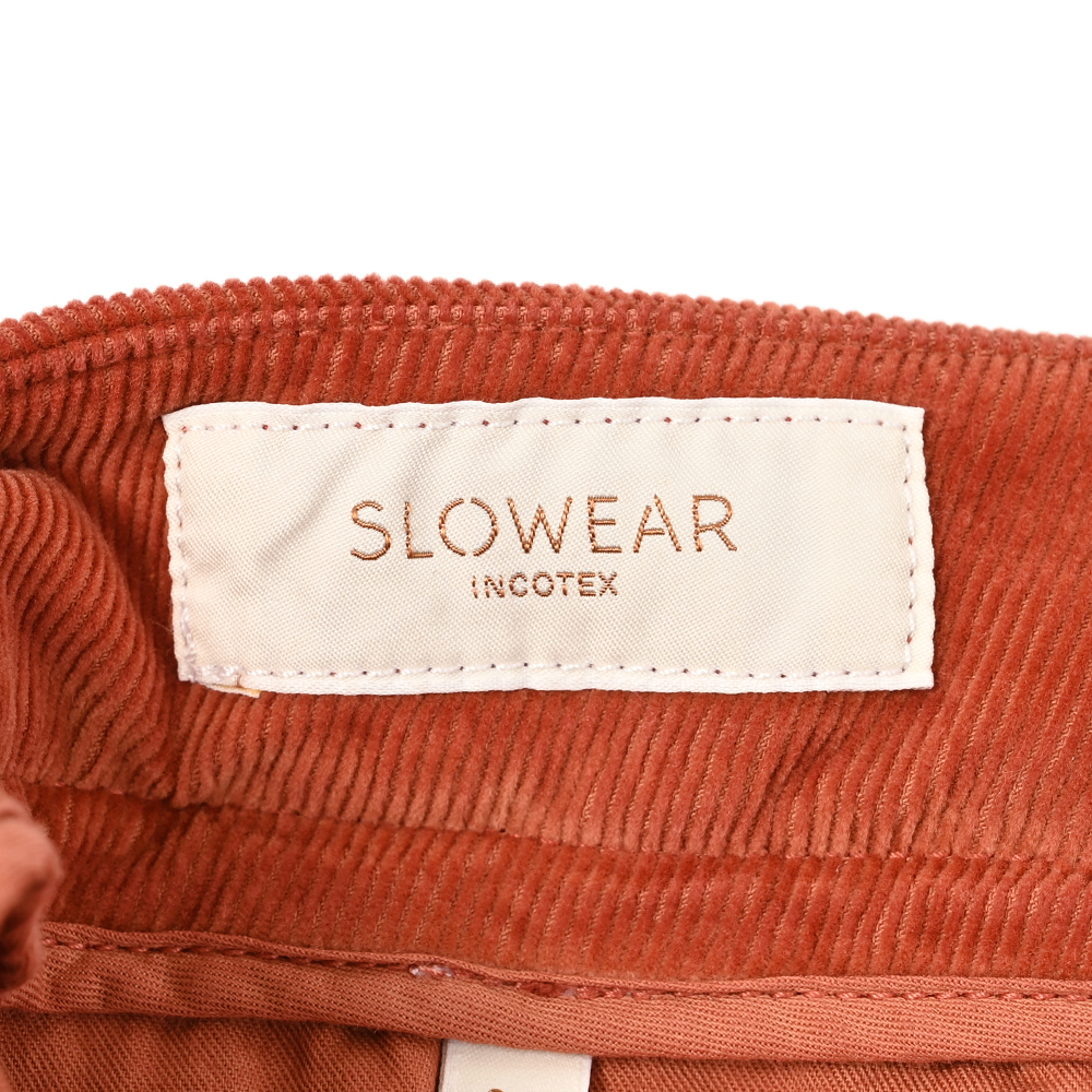 KIMAMAコーデュロイパンツ オレンジ トラディショナルスタンダード