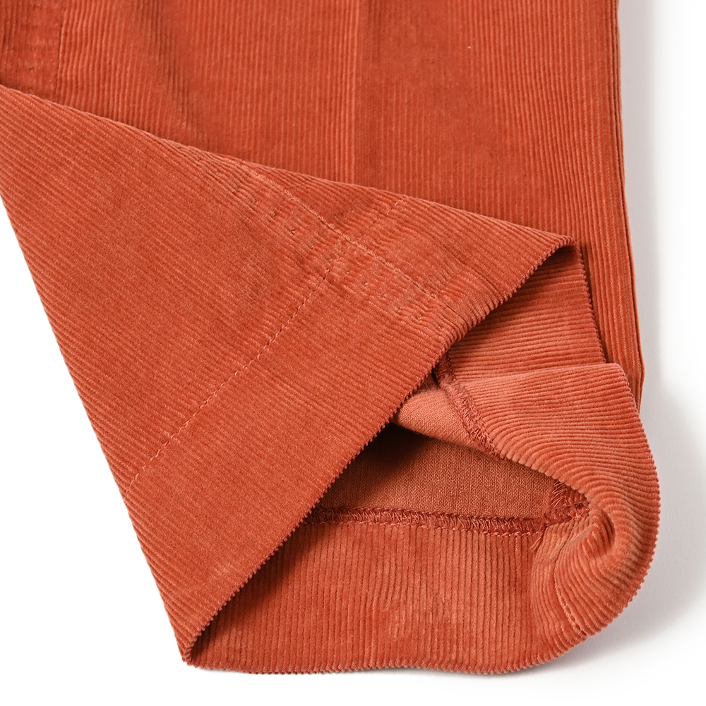 KIMAMAコーデュロイパンツ オレンジ トラディショナルスタンダード