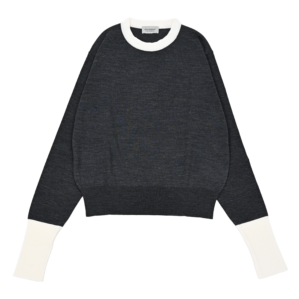 Heve ペタルニット　チャコールグレー heve へイヴ ペダルニット チャコールグレー ペタルニット